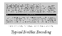 Typical BinHex Encoding